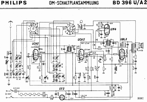 Uranus BD396U/A2 ; Philips Radios - (ID = 3094980) Radio