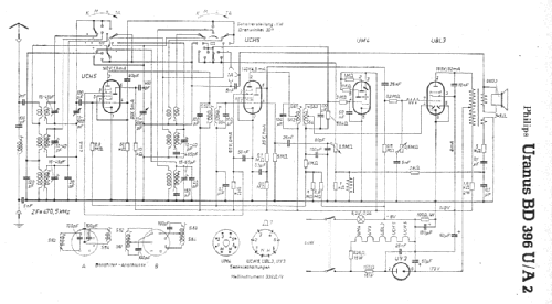 Uranus BD396U/A2 ; Philips Radios - (ID = 5379) Radio