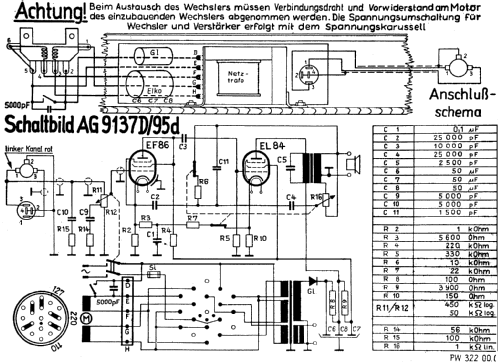 Wechsler-Verstärkerbox WK 70 AG9137D/95m; Philips Radios - (ID = 304026) Ton-Bild