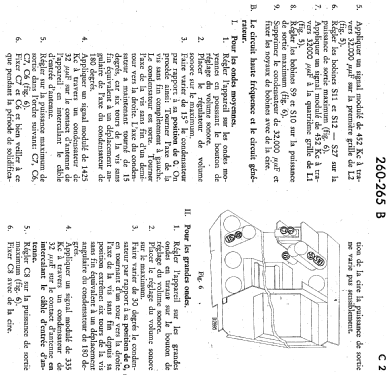 260B; Philips - Schweiz (ID = 1574443) Car Radio