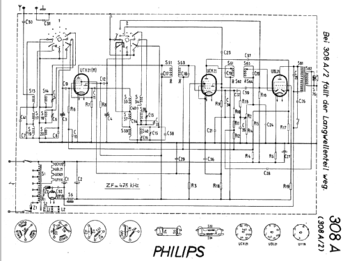 308A-2; Philips - Schweiz (ID = 19351) Radio