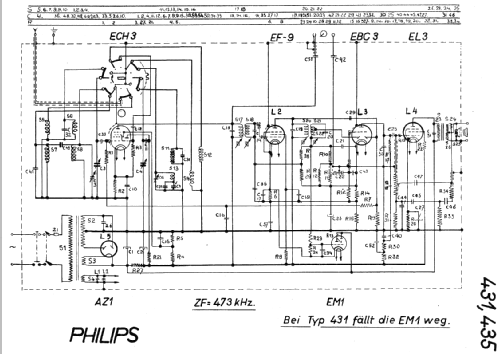 435A; Philips - Schweiz (ID = 19355) Radio