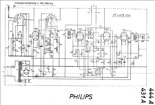 444A; Philips - Schweiz (ID = 19156) Radio