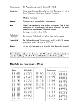 446AGT; Philips - Schweiz (ID = 2855041) Radio