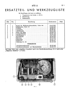 470U; Philips - Schweiz (ID = 2865282) Radio