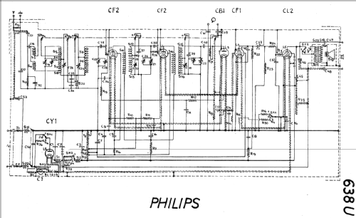 Super inductance 638U; Philips - Schweiz (ID = 19198) Radio