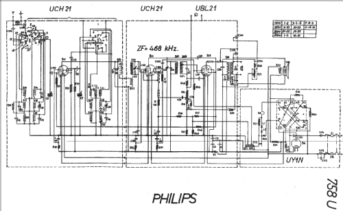 758U; Philips - Schweiz (ID = 19427) Radio