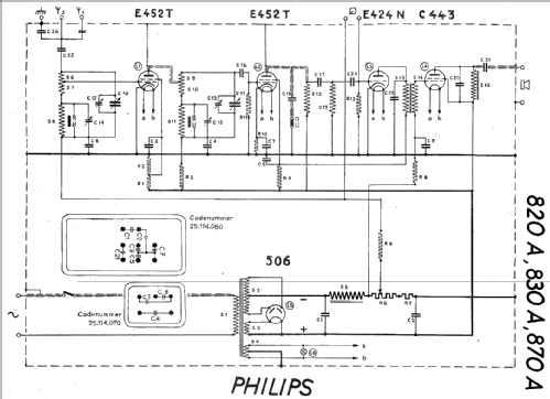 820A; Philips - Schweiz (ID = 19301) Radio