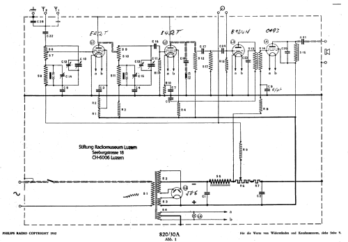 820A; Philips - Schweiz (ID = 8051) Radio