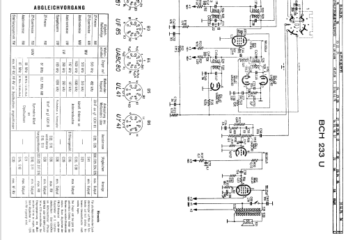 BCH233U; Philips - Schweiz (ID = 2406915) Radio