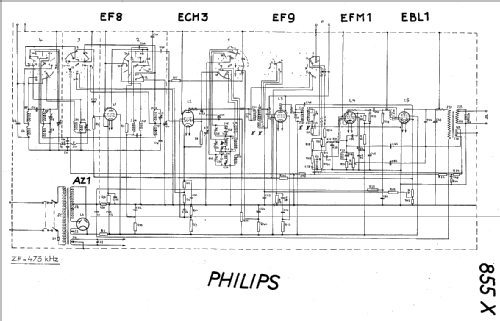 Interlude 855X; Philips - Schweiz (ID = 19325) Radio