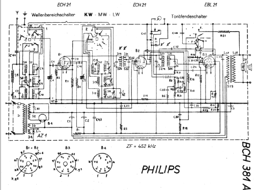 Manon BCH381A; Philips - Schweiz (ID = 19534) Radio