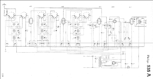 'Multi-Inductance' 535A; Philips - Schweiz (ID = 5204) Radio