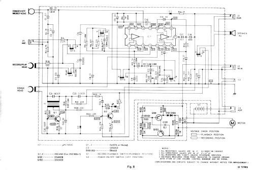 Cassetten-Recorder D6600 /00; Philips, Singapore (ID = 3033575) Ton-Bild