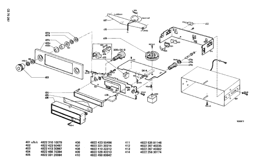 90AN192 /00 /15; Philips, Singapore (ID = 2530352) Car Radio