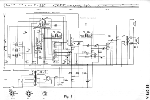 BS371A; Philips, Svenska AB, (ID = 760229) Radio