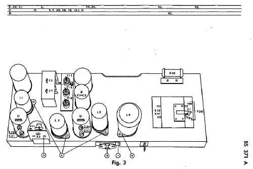 BS371A; Philips, Svenska AB, (ID = 760231) Radio