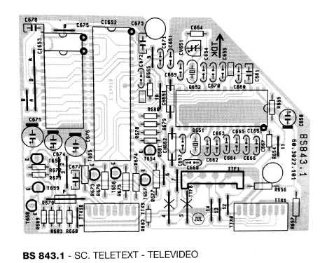 BS843; Philips, Svenska AB, (ID = 2520152) Televisión