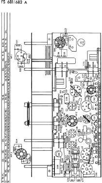 Radiogrammofon FS682A; Philips, Svenska AB, (ID = 2981929) Radio