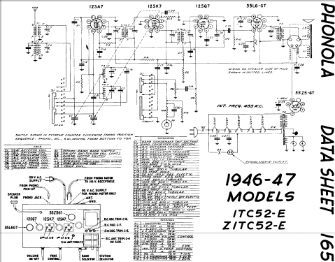 1TC52-E ; Electrohome Dominion (ID = 802825) Radio