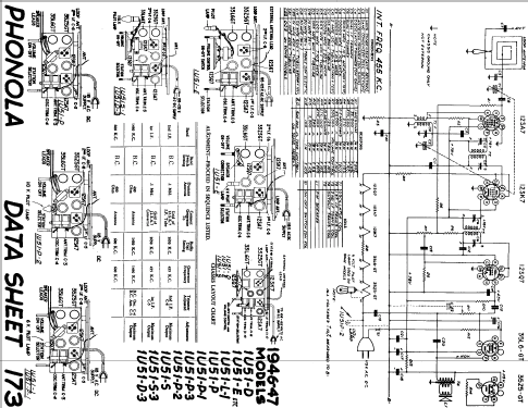 1U51-D-3 ; Electrohome Dominion (ID = 800215) Radio