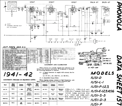 1U51-E-5 ; Electrohome Dominion (ID = 800207) Radio