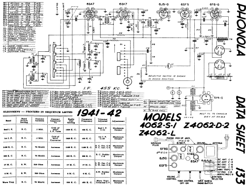 4062-S-1 ; Electrohome Dominion (ID = 797512) Radio