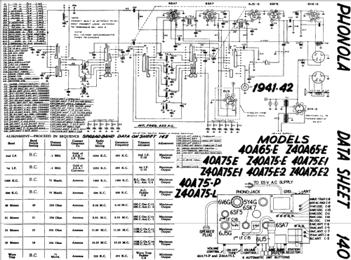 40A75-E-2 ; Electrohome Dominion (ID = 798066) Radio