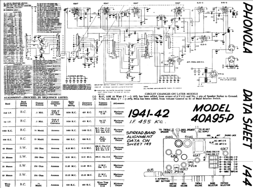 40A95-P ; Electrohome Dominion (ID = 798543) Radio