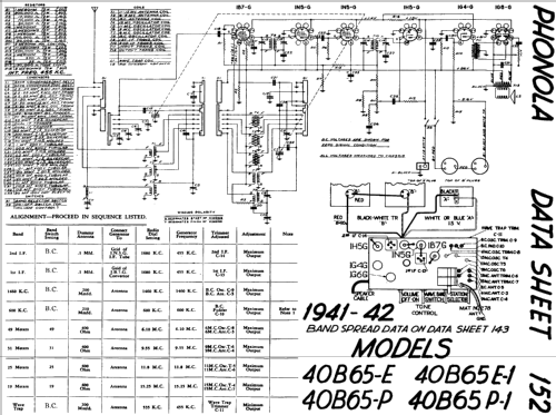 40B65-P ; Electrohome Dominion (ID = 798623) Radio