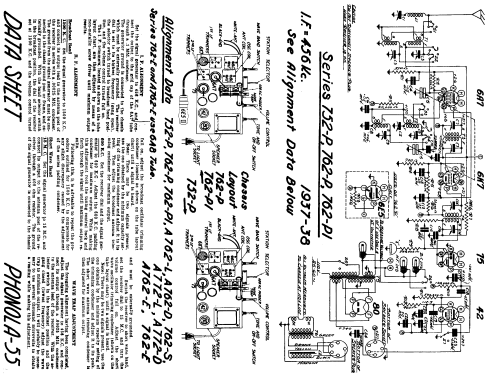 762-P ; Electrohome Dominion (ID = 789836) Radio