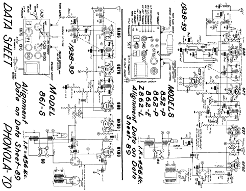 852-P ; Electrohome Dominion (ID = 792247) Radio