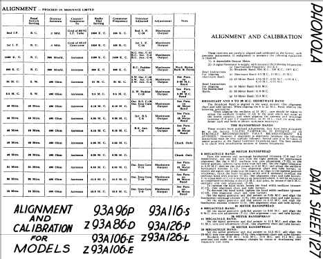 93A106-E ; Electrohome Dominion (ID = 797141) Radio