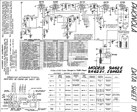 9A62-E ; Electrohome Dominion (ID = 796215) Radio