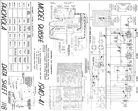 9UB51-E ; Electrohome Dominion (ID = 796604) Radio