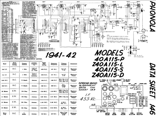 Z40A115-D ; Electrohome Dominion (ID = 798549) Radio