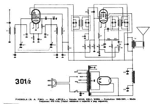 301/2; Phonola SA, FIMI; (ID = 382860) Radio