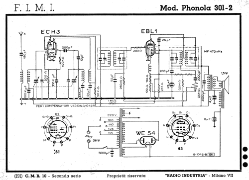 301/2; Phonola SA, FIMI; (ID = 757759) Radio