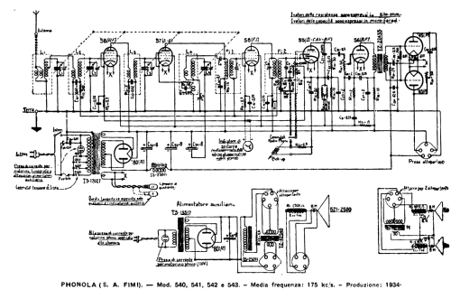 543 ; Phonola SA, FIMI; (ID = 382849) Radio