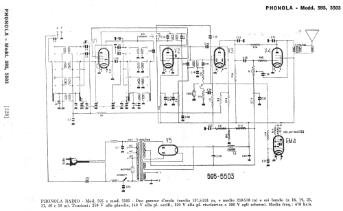 5503; Phonola SA, FIMI; (ID = 258411) Radio