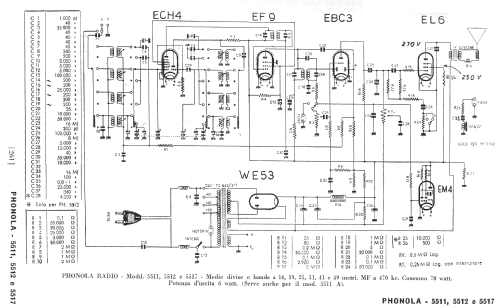 5517; Phonola SA, FIMI; (ID = 258544) Radio