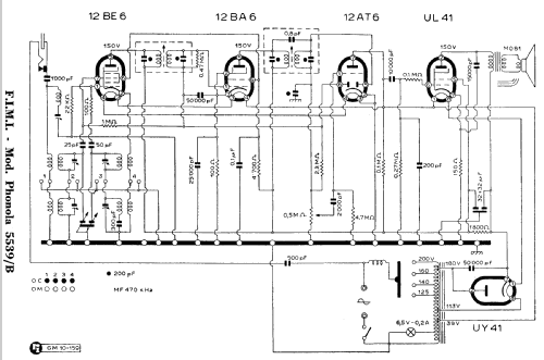 5539B; Phonola SA, FIMI; (ID = 947720) Radio