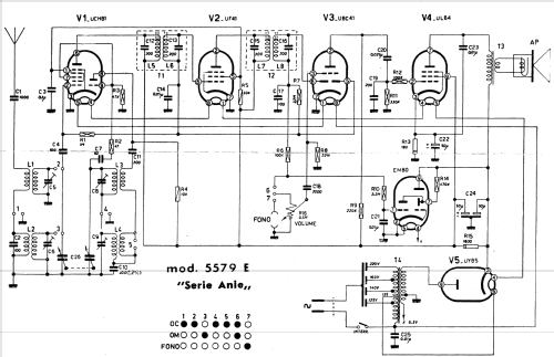 5579E; Phonola SA, FIMI; (ID = 673201) Radio