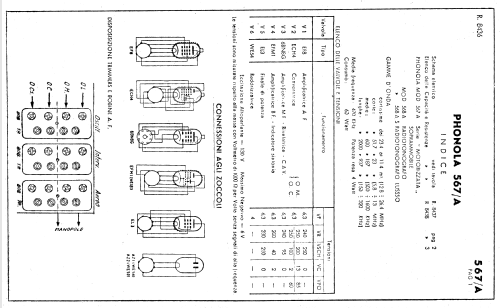 567A; Phonola SA, FIMI; (ID = 2594835) Radio