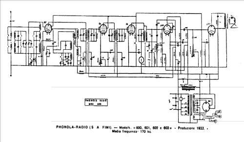 600; Phonola SA, FIMI; (ID = 408724) Radio