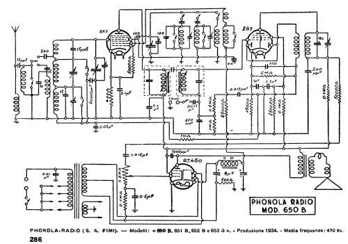 650B; Phonola SA, FIMI; (ID = 2605364) Radio