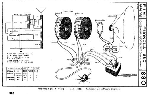 880; Phonola SA, FIMI; (ID = 2610787) Radio