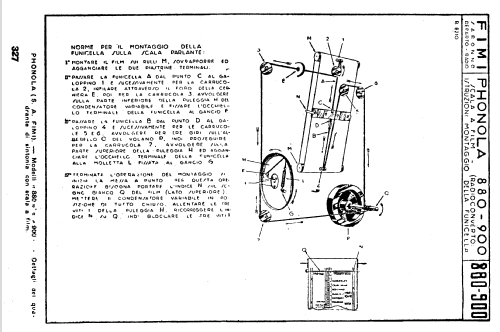 880; Phonola SA, FIMI; (ID = 2610795) Radio