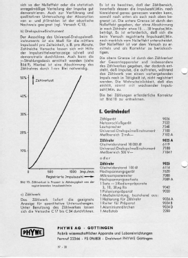 Zählgerät mit mechanischem Zählwerk 9026; Phywe, Physikalische (ID = 2763051) teaching