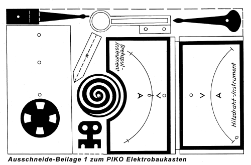 Elektrobaukasten ; PIKO Sonneberg, VEB; (ID = 959613) Bausatz